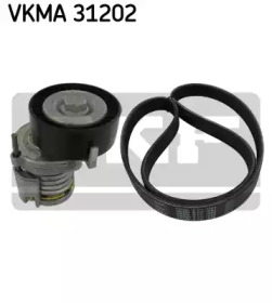 Поликлиновойремень / комплект SKF для VW CADDY II Variant (9K9B) 1.4